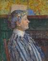 The Striped Blouse (Portrait of Irene Battiscombe, the Artist’s Sister)