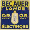 Bec Auer. Lampe O.R. électrique