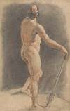 Standing Classical Male Figure with Spear