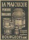 La Majolique, peinture émaillante. Applications hygiéniques et décoratives. Bourgeois, ainé