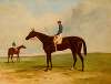 Mr. John Gully’s Andover, Alfred Day up, winner of the 1854 Derby