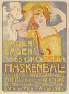 Baden-Baden, 8 Febr. 1902, Grosser Maskenball in den Sälen des Conversationshauses