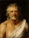 Portrait of the philosopher Seneca