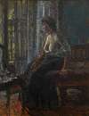 Woman Seated at a Window (Mornington Crescent)