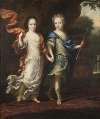Karl XII, 1682-1718, King of Sweden and Hedvig Sofia, 1681-1708, Princess of Sweden