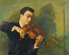 Portrait du violiniste Milstein