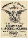 Couronne poétique de Napoléon. Hommage de la poésie à la gloire