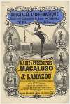 Spectacle lyro-magique, Boulevart sic Montmartre n°10, tous les soirs, Magie & curiosités par Macaluso