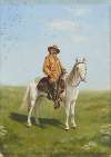 Boer Leader on a White Horse