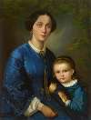 Artist’s Wife with her Small Daughter