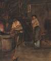 Study for The Blacksmith’s Shop; Remembrance of Le Tréfort