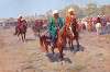 A Market Day in Central Asia