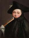 Young Lady in a Tricorn Hat