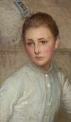 Portrait of a girl, (probably ‘The Little Maid’)