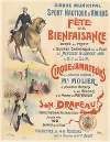 Cirque municipal, sport nautique d’Amiens. Fête de bienfaisance.le mercredi 19 janvier 1898