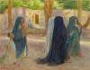 Femmes arabes à la promenade