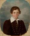 Portrait of Michel Żbijewski at the age of 10