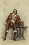 Edward Loomis Davenport as Sir Giles Overreach in the play A New Way to Pay Old Debts
