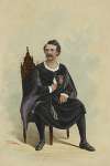 Edwin Adams as Hamlet