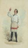 Frank S. Chanfrau as Jerry Clip in the play The Widow’s Victim