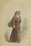 Jean Davenport Lander as Hester Prynne in the play The Scarlet Letter
