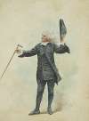 Joseph Jefferson as Dr. Pangloss in the play Heir-at-Law