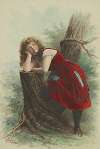 Maggie Mitchell as Fanchon in the play Fanchon, the Cricket