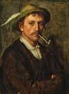 A Peasant Youth with Hat and Pipe