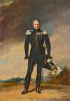 Portrait of Emperor Alexander I (1777-1825), in the uniform of the Preobrazhensky Regiment