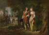 Louis XIV beneath a leafy canopy in the Bois de Vincennes