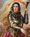 Countess Yuliya Pavlovna Samoylova, née von Pahlen, as Joan of Arc