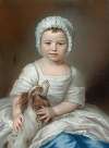 Portrait of Lord John Pelham-Clinton (1755-1781) as a child, with a Clumber spaniel