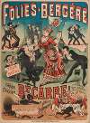 Folies-Bergere Tous Les Soirs Grand Succes Becarre Ballet Pantomime