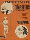 Affiche de recrutement de l’Armée de Vichy – 1er régiment de chasseurs à cheval