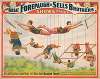 The great Forepaugh & Sells Brothers shows consolidated. All earth’s aerial champions; The world famed Hanlon Troupe…