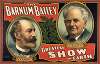 The Barnum Bailey greatest show on earth circus poster