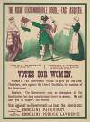 The Right Dishonorable Double-Face Asquith Votes for Women