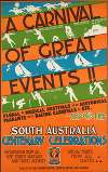 A carnival of great events!! South Australia centenary celebrations