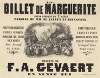 Le Billet de Marguerite, opéra-comique en 3 actes. Paroles de MM de Leuven et Brunswick