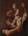 Saint Christopher Carrying the Infant Christ