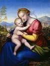 Madonna and Child with Parrot