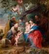 The Holy Family Under An Apple Tree
