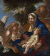 The Holy Family with Angels