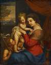 Virgin With Child And With Saint John The Baptist As Child