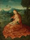 Virgin And Child In A Landscape