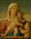 Madonna And Child With Saint John The Baptist