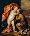 The Infants Christ And Saint John The Baptist