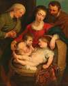 The Holy Family With Saint Elizabeth And The Infant Saint John