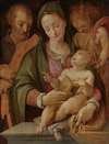Holy Family With The Infant John The baptist