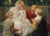 Madonna Mit Jesus Umgeben Von Kindern